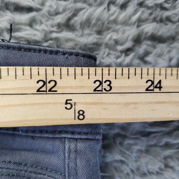 Democracy Shorts Womens 24W Gray "Ab"solution Stretch Denim Bermuda - Picture 5 of 12